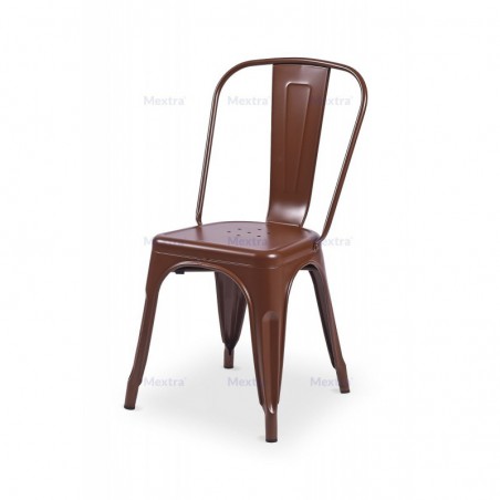 Barstuhl PARIS inspiriert von TOLIX braun