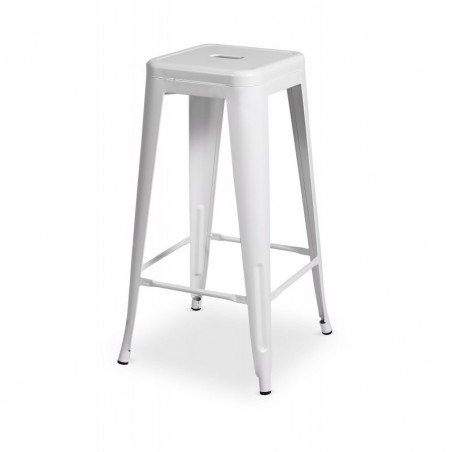 Hocker PARIS inspiriert von TOLIX weiß