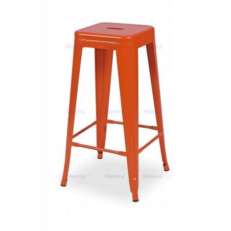 Hocker PARIS inspiriert von TOLIX orange