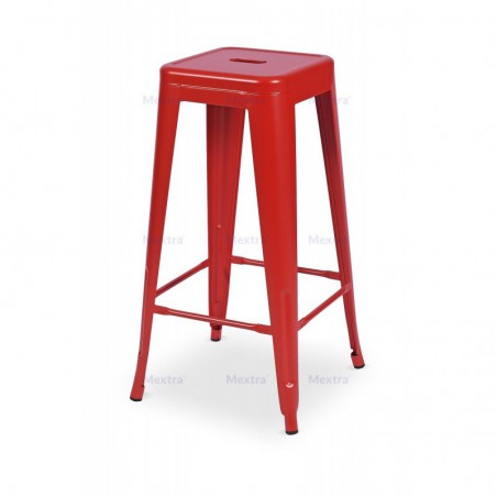 Hocker PARIS inspiriert von TOLIX rot