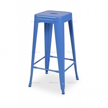 Hocker PARIS inspiriert von TOLIX blau