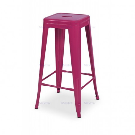 Hocker PARIS inspiriert von TOLIX rosa