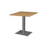 Bistrotisch ALFA 40x55 grau mit Laminierte-Platten