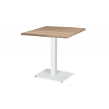 Bistrotisch ALFA 40x55 weiss mit Laminierte-Platten