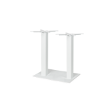 Bistrotisch ALFA DUO weiss 120x80 Sonoma Eiche