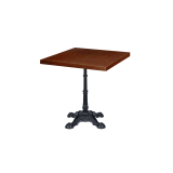 Bistrotisch CASTELLO mit FURNIERTE-Platten