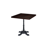 Bistrotisch CASTELLO mit FURNIERTE-Platten