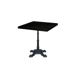 Bistrotisch CASTELLO mit FURNIERTE-Platten