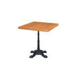 Bistrotisch CASTELLO mit FURNIERTE-Platten