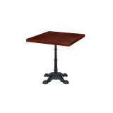 Bistrotisch CASTELLO mit FURNIERTE-Platten