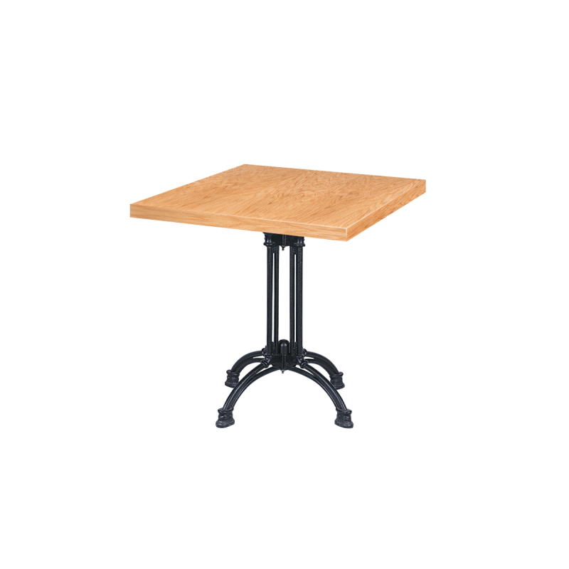 Bistrotisch RUSTICAL mit FURNIERTE-Platten