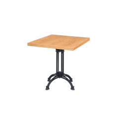 Bistrotisch RUSTICAL mit FURNIERTE-Platten