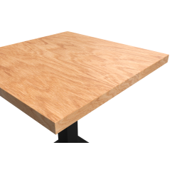 Bistrotisch RUSTICAL mit FURNIERTE-Platten