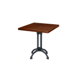 Bistrotisch RUSTICAL mit FURNIERTE-Platten