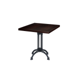 Bistrotisch RUSTICAL mit FURNIERTE-Platten