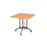 Bistrotisch RUSTICAL QUATTRO mit FURNIERTE-Platten