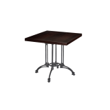 Bistrotisch RUSTICAL QUATTRO mit FURNIERTE-Platten