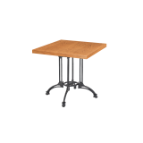 Bistrotisch RUSTICAL QUATTRO mit FURNIERTE-Platten