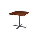 Bistrotisch PRISMA mit FURNIERTE-Platten