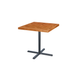 Bistrotisch PRISMA mit FURNIERTE-Platten