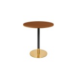 OMEGA R Café-Tisch mit laminierter Tischplatte
