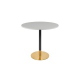OMEGA R Café-Tisch mit laminierter Tischplatte