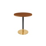 OMEGA R Café-Tisch mit laminierter Tischplatte
