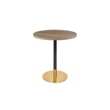 OMEGA R Café-Tisch mit laminierter Tischplatte