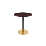 OMEGA R Café-Tisch mit laminierter Tischplatte