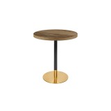 OMEGA R Café-Tisch mit laminierter Tischplatte