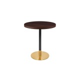 OMEGA R Café-Tisch mit laminierter Tischplatte