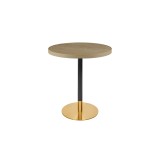 OMEGA R Café-Tisch mit laminierter Tischplatte