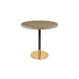 OMEGA R Café-Tisch mit laminierter Tischplatte