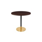 OMEGA R Café-Tisch mit laminierter Tischplatte
