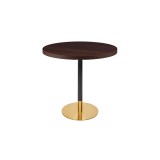 OMEGA R Café-Tisch mit laminierter Tischplatte
