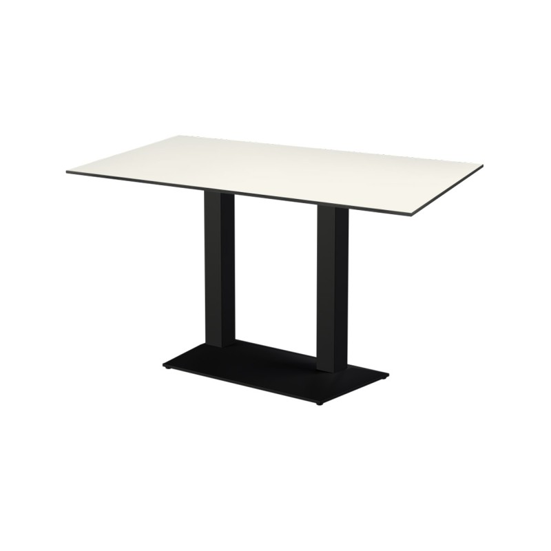 Café-Tisch OMEGA DUO mit HPL-Tischplatte