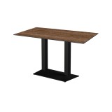Café-Tisch OMEGA DUO mit HPL-Tischplatte