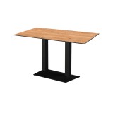 Café-Tisch OMEGA DUO mit HPL-Tischplatte