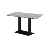 Café-Tisch OMEGA DUO mit HPL-Tischplatte