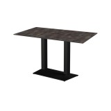 Café-Tisch OMEGA DUO mit HPL-Tischplatte