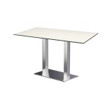 Café-Tisch SIGMA DUO mit HPL-Tischplatte