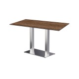 Café-Tisch SIGMA DUO mit HPL-Tischplatte