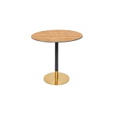 Café-Tisch OMEGA R mit HPL-Tischplatte