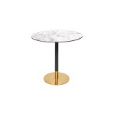 Café-Tisch OMEGA R mit HPL-Tischplatte