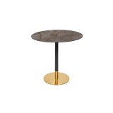 Café-Tisch OMEGA R mit HPL-Tischplatte