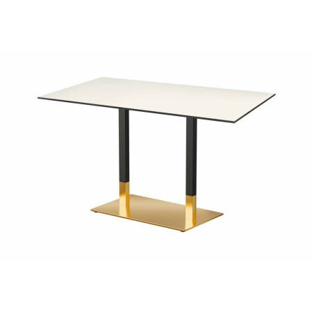 Café-Tisch OMEGA DUO mit HLP-Tischplatte