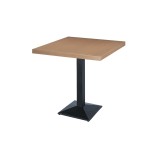 Café-Tisch GIZA mit Holzfurnierplatte