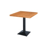Café-Tisch GIZA mit Holzfurnierplatte