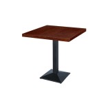 Café-Tisch GIZA mit Holzfurnierplatte