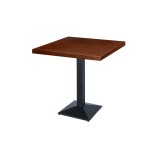 Café-Tisch GIZA mit Holzfurnierplatte